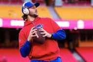 Quarterback Josh Allen of the Buffalo Bills - Source: Getty